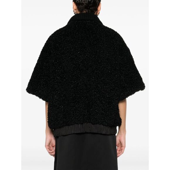 Moncler Black Jackets - Cropped Jackets Women
